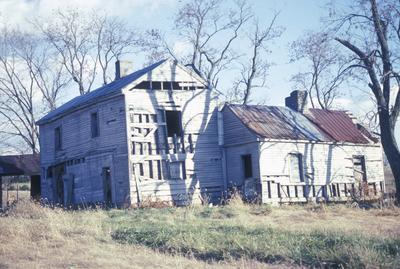 Ruins in Mercer county - Note on slide: Exterior view