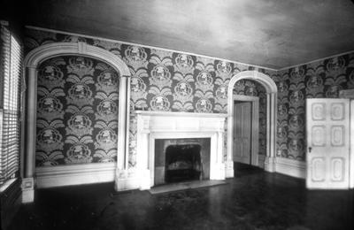 Peter Van der Veer House - Note on slide: Interior view of parlor