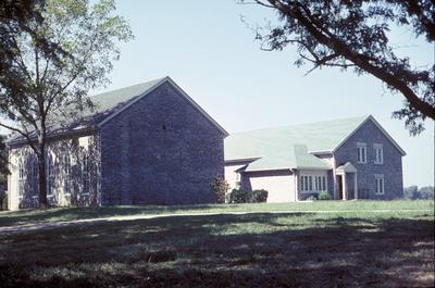 Walnut Hill Church - Note on slide: Exterior view