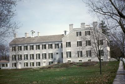 Shakertown center family house (west) - Note on slide: Exterior view