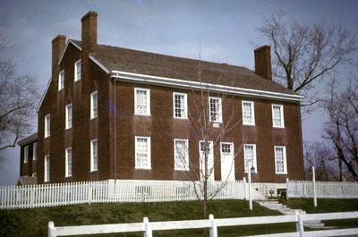 Shakertown west family house - Note on slide: Exterior view