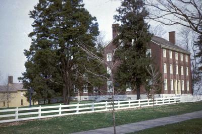 Shakertown east family house - Note on slide: Exterior view