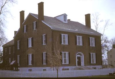 Shakertown Trustees' office - Note on slide: Exterior view