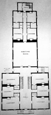 South Union church family center house - Note on slide: First floor plan