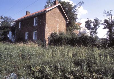 Thomas Marshall house - Note on slide: Exterior view. Photo by H. Sparks