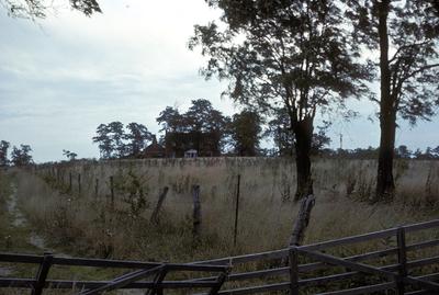 Colby Tavern - Note on slide: Exterior view including field and fencing