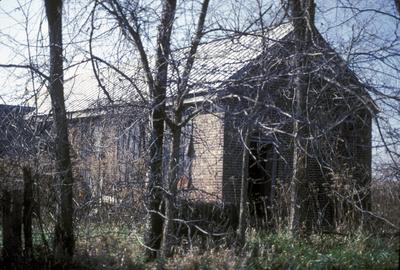 House on Rob Lane - Note on slide: Exterior view