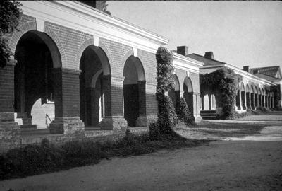 West Range at University of Virginia - Note on slide: Exterior view