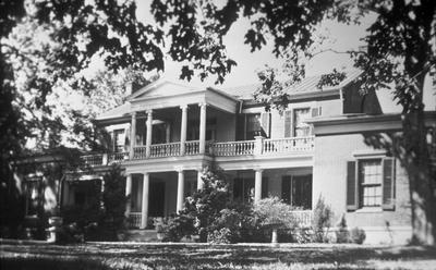 Bel Air house on Hermitage Highway TN - Note on slide: Exterior view