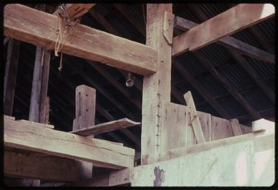 Barn Framing - Preston Burns House