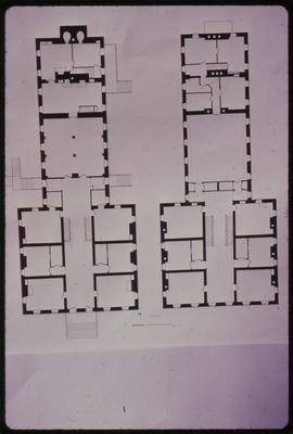 Pleasant Hill, Ky. Center Family House - floor plans