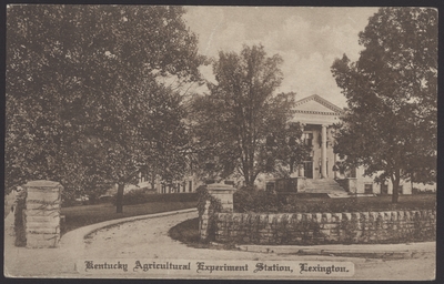 Agricultural Experiment Station, Scovell Hall (5 copies)
