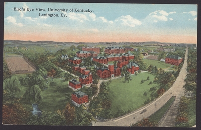 Aerial View of University of Kentucky (2 copies)
