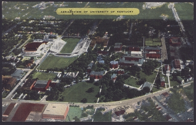 Aerial View of University of Kentucky