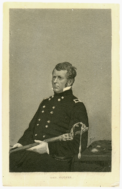 Major General Joseph Hooker (1814-1879) U.S.A. (AKA 
