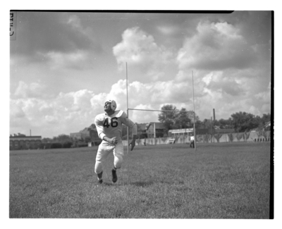 Unidentified football player