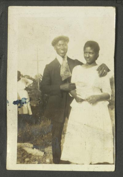 Page 4 [L]: Unidentified black man and woman