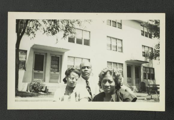 [L to R] Mary Alice Warren, Florizel Wilson, and an unidentified black woman