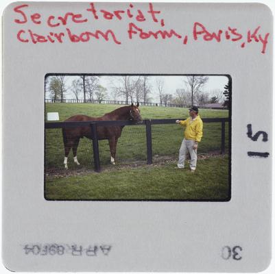 Secretariat, Clairborn Farm, Paris, Kentucky
