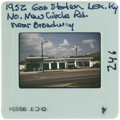 1952 Gas Station Lexington, Kentucky - North New Circle Rd. near Broadway