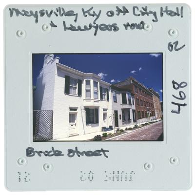 Maysville, Kentucky, off City Hall and Lawyers row, Brick Street