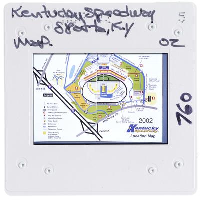 Kentucky Speedway - Sparta, Kentucky - map