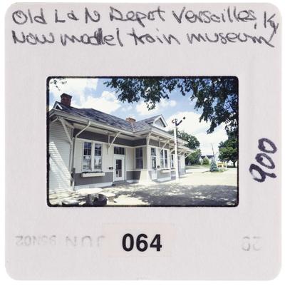 Old L&N Depot Versailles, Kentucky, now Model Train Museum