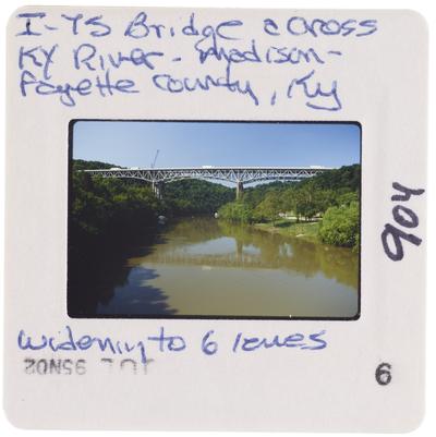 I-75 Bridge across Kentucky River - Madison - Fayette County, Kentucky - Widening to 6 Lanes