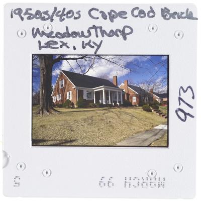 1950s/40s Cape Cod Brick, Meadowthorp, Lexington, Kentucky
