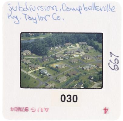 Subdivision Campbellsville, Kentucky, Taylor County