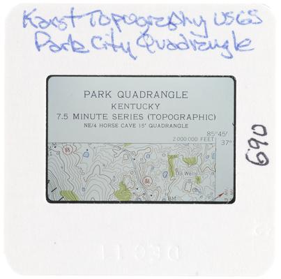 Karst Topography USGS Park City Quadrangle