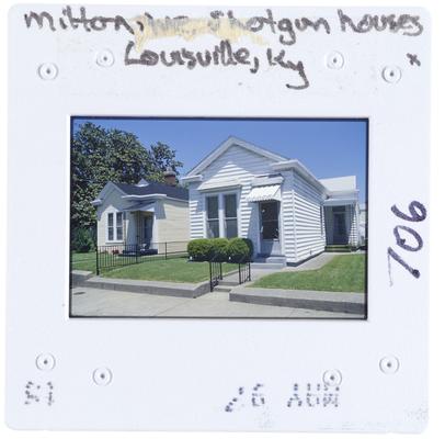 Milton Avenue, shotgun houses, Louisville, Kentucky