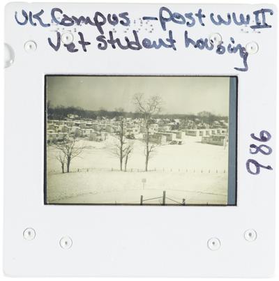 University of Kentucky campus - Post World War II Veteran Student Housing