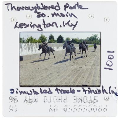 Thoroughbred Park, South Main, Lexington, Kentucky - Simulated Track - Finish Line