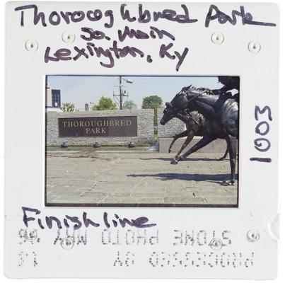 Thoroughbred Park, South Main, Lexington, Kentucky - Finish Line