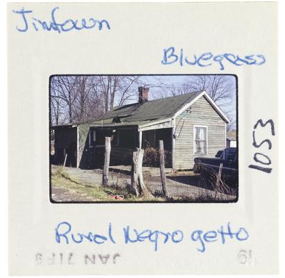 Jimtown - Bluegrass - Rural negro getto