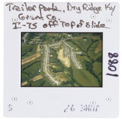 Trailer Park - Dry Ridge, Kentucky - Grant County I-75 off top of slide