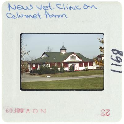 New Veteranarian Clinic on Calumet Farm