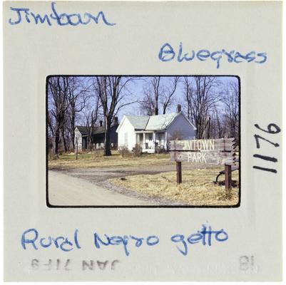 Jimtown Bluegrass - rural negro ghetto