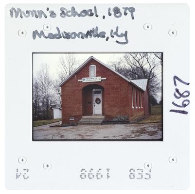 Munn's School, 1879 - Madisonville, Kentucky