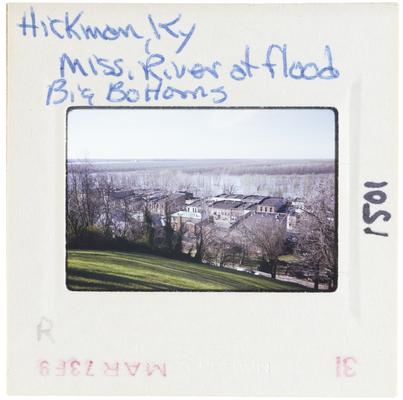 Hickman, Kentucky - Mississippi River at Flood - Big Bottoms