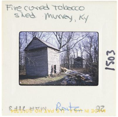 Fire cured Tobacco Shed - Murray, Kentucky