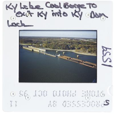 Kentucky Lake Coal Barge to exit Kentucky into Kentucky Dam Lock