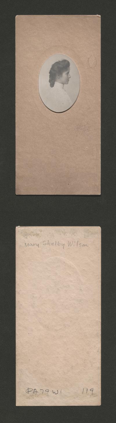 Mary Shelby Wilson