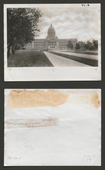 The State House at Frankfort