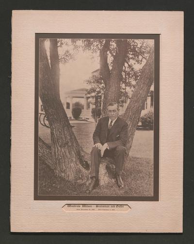 Portrait of Woodrow Wilson: Statesman and Golfer