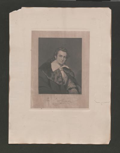 John J. Audubon. Painted by F. Cruickshank, Esq. Engraved by C. Turner, A.R.A. London, Published Jan. 12, 1835, for the Proprietor by Robert Havell, Printseller, 77 Oxford Street