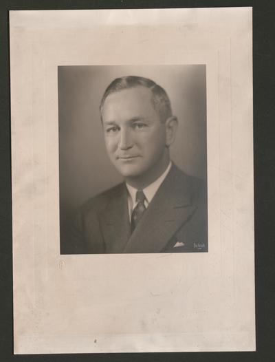 Unidentified Man; A Portrait by Bachrach