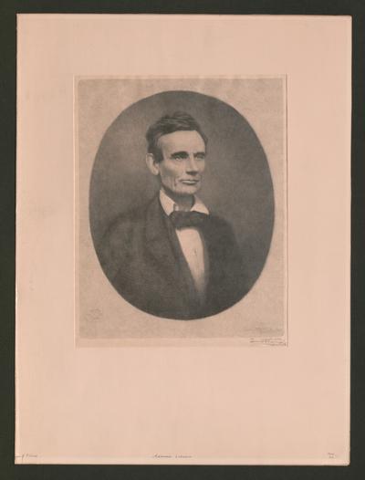 Abraham Lincoln; Timothy Cole. 1928