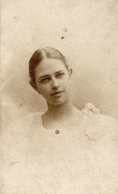 Young woman; Schervee. Worcester